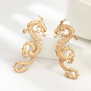 Dragon Statement Earrings